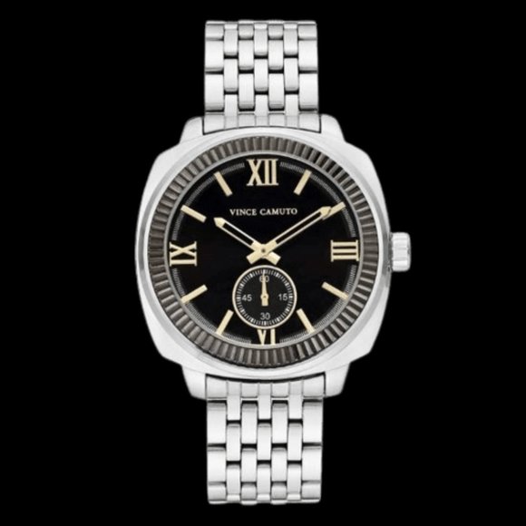 "Vince Camuto" Elegant" Black Dial Men's Watch ⬇️NWT - Picture 2 of 7